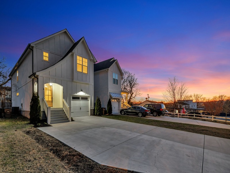 Come see the city views and fine craftsmanship on Southern Turf! This gorgeous 3 bedroom 3 1/2 bath is walking distance to Geodis Stadium, 5 minutes to Downtown Nashville, universities, and all the action in Wedgewood Houston. Natural wood floors, Modern fixtures, new appliances, and a lay out that feels like it has two primary suites upstairs. The fenced backyard and deck provide lots of room for entertaining and any furry friends you might have.