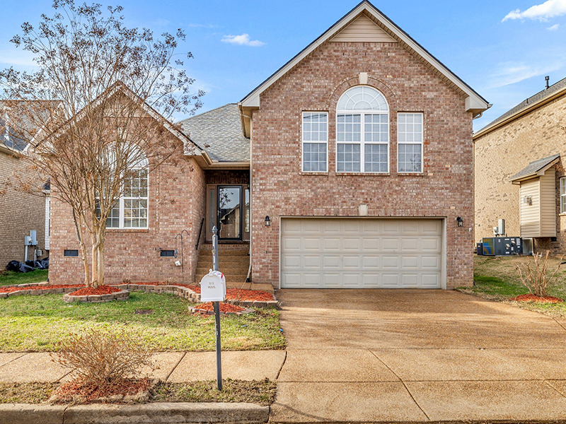 BEAUTIFUL BRICK HOME full of natural light with high ceiling and gas FP in the huge great room! 3-sided Brick. All hardwood floors and tile inside.  New Paint inside. Wood deck in the fenced back yard! Check out the floor plan in the media for placement of your furniture! All bedrooms on first floor, Huge Bonus room on second floor with a flex room suitable for office/craft room or music/recording studio. Fenced Back Yard with Fruit Trees (apple, pear, cherry, Asian persimmon, pawpaw). Great Location, South of Nashville, close to Nolensville, Brentwood, Franklin, La vergne, Smyrna & Murfreesboro! Low HOA monthly fee!  SCHEDULE YOUR SHOWING NOW! OR COME TO THE OPEN HOUSE SUNDAY FEBRUARY 11TH, 2024 FROM 2 TO 4 PM!