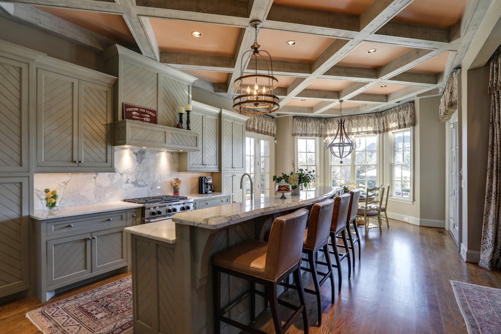Coffered Ceiling, Legend Homes, LCT Team
