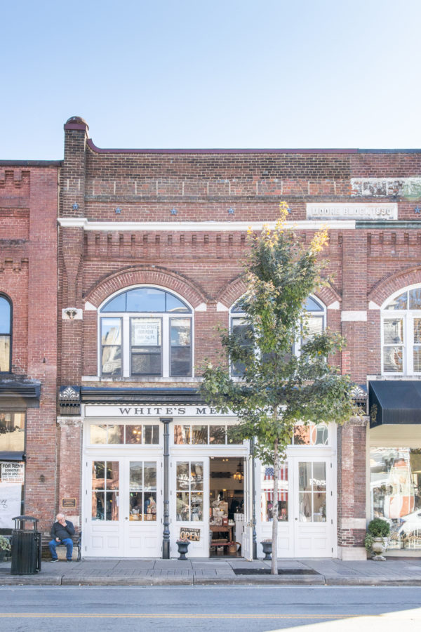 Shop Local, Downtown Franklin, White's Mercantile, LCT Team, Photo by Cayleigh Ely