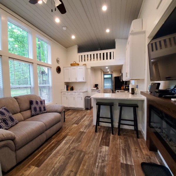 Tiny Home Interior, Margaret Flowers Orton, LCT Team - Parks