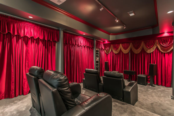 Home Theater, 5611 Saddlewood Lane, Brentwood, LCT Team- Parks