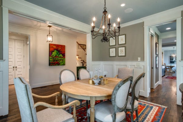 dining room, historic downtown Franklin home, LCT Team - Parks Realtyjpg